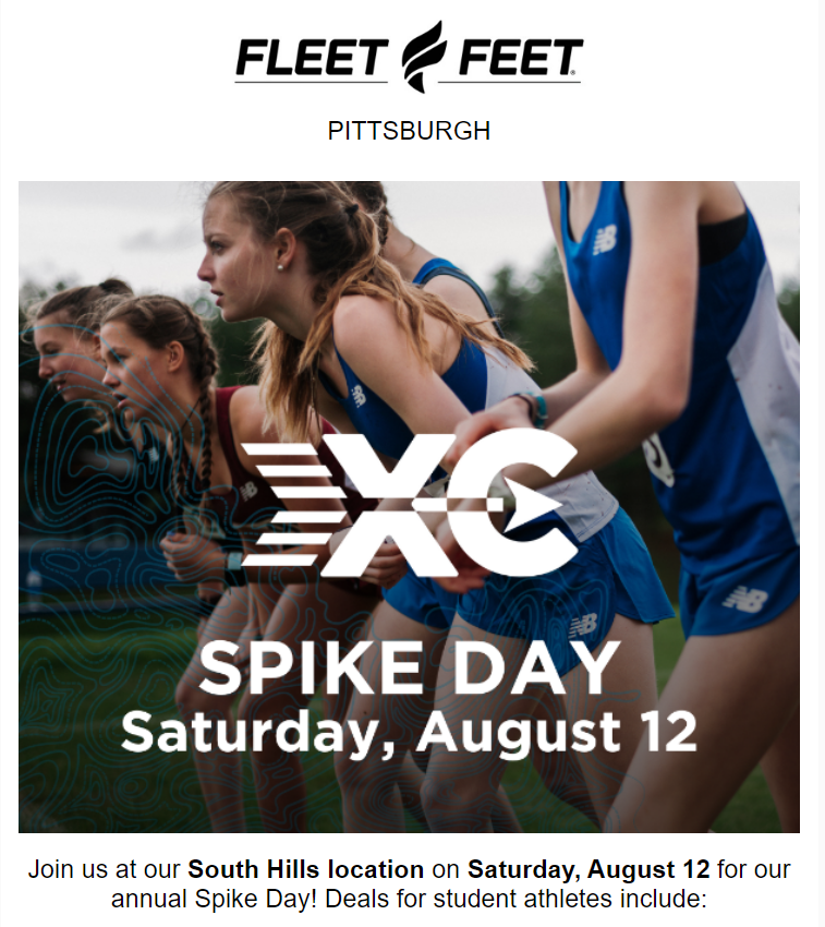 Spike Day – Upper St. Clair High School Cross Country Boosters